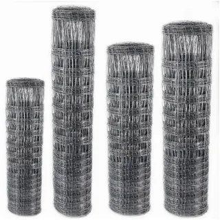 Aquagart 50m Wildzaun Forstzaun Weidezaun Drahtzaun Knotengeflecht 100/10/30