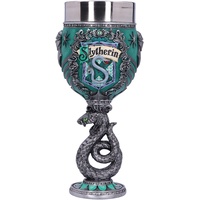 Nemesis Now Harry Potter Slytherin Hogwarts House Collectable Goblet, Harz, Grün Silber, 1.25 picometer