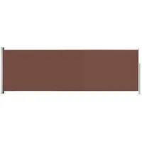 vidaXL Balkon-Sichtschutz 200 x 600 cm Braun Polyester