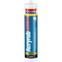 SOUDAL Acryrub Pro-W schwarz, Dichtstoff 310ml
