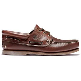 Timberland Classic Boat 3 Eye Padded Collar Herren Braun 43,5