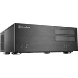 Silverstone Grandia HTPC ATX Desktop Gehäuse mit hochleistungsfähigem und geräuscharmen Kühlsystem, schwarz