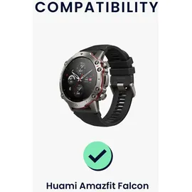 kwmobile USB C Ladekabel kompatibel mit Huami Amazfit Falcon - Kabel Charger - Smart Watch Typ C Ersatzkabel - Fitnesstracker Aufladekabel