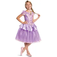 Disguise Disney Offizielles Deluxe Rapunzel Kostüm Kinder, Prinzessin Kostüm Für Mädchen, Größe S, Violett