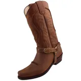 Sendra Boots Herren Cowboy Stiefel Braun EU 42 - 42 EU