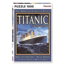 Piatnik Puzzle 5389 – Titanic – Puzzle, 1000 Teile, 1000 Puzzleteile bunt