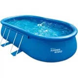 Summer Waves Quick-Up Pool Komplett-Set 549 x 305 x 107 cm Blau