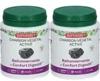 SUPERDIET Charbon Végétal Capsule(S) 2x150 pc(s)