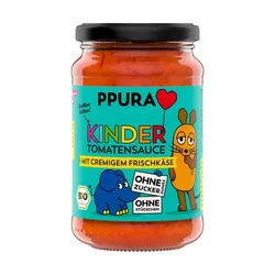 PPURA Sugo Kinder Tomatensauce mit Frischkäse bio