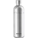 Philips GoZero Wassersprudler-Flasche, Fassungsvermögen 1 l, Edelstahl