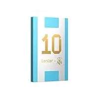 Lexar SL500 Portable SSD 1TB AFA Edition, Argentinien-Weltmeisterschafts-Co-Branding, bis zu 2000 MB/s Lese- und 1800 MB/s Schreibgeschwindigkeit, USB 3.2 Gen 2x2, schlankes & Robustes Metallgehäuse
