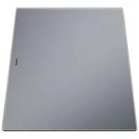 Blanco Schneidbrett aus Sicherheitsglas silber