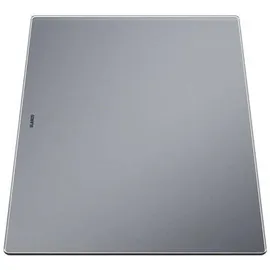 Blanco Schneidbrett aus Sicherheitsglas silber