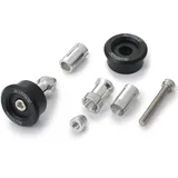 Daytona Lenkerendenspiegel Adapter UNIVERSAL Schwarz