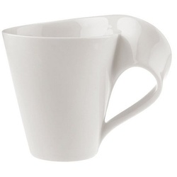 Villeroy & Boch Tasse NewWave Caffè Kaffeebecher 300 ml, Porzellan weiß