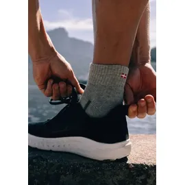 Danish Endurance Basicsocken Cotton Quarter 6er Pack Schwarz 39-42