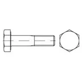 Peiner Umformtechnik Sechskantschraube EN 14399-4 M36 x 90 10,9 feuerverzinkt 1 Stück
