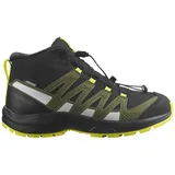 Salomon XA Pro V8 Mid CSWP Kinder black/deep lichen green/safety yellow 32