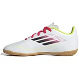 Adidas F50 Club Football Boots Indoor Kids Fußballschuhe, FTWR White/core Black/solar Yellow, 28