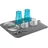 Metaltex Softex Abtropfmatte 45 x 40 cm grau