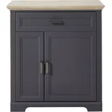 Innostyle Jasmin 93 x 102 x 41 cm grau / 2-türig, Schubfächer