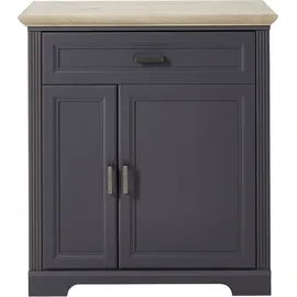Innostyle Jasmin 93 x 102 x 41 cm grau / 2-türig, Schubfächer