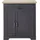 Innostyle Jasmin 93 x 102 x 41 cm grau / 2-türig, Schubfächer