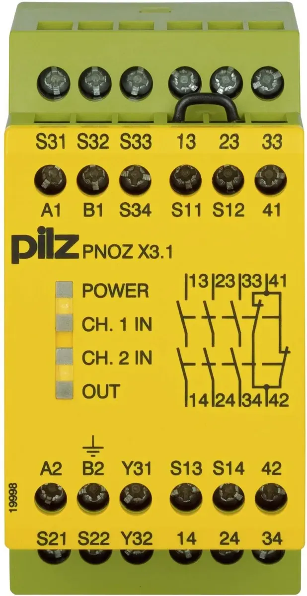 Pilz Not-Aus-Schaltgerät PNOZ X3.1 #774321