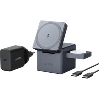 Anker 3-in-1 Cube with MagSafe schwarz