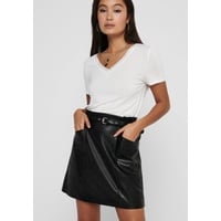 Only Lederimitatrock »ONLHEIDI FAUX LEATHER SKIRT OTW NOOS«, Gr. L (40), Black, , 69761433-L