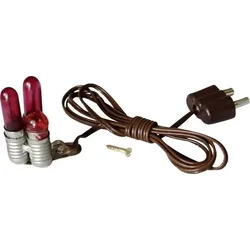 Kahlert Licht 60800 Flackerlicht Rot 3.5V