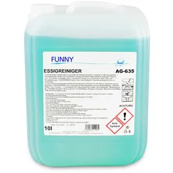 Funny Essigreiniger, phosphatfrei, 10 Liter, mikroplastikfrei