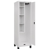 Californian Products CP Putzmittelschrank Classic Plus 080110-00 S10014 verkehrsweiß 60,0 x 50,0 x 195,0 cm, aufgebaut