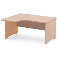Rocada Schreibtisch Work L-Form links BxTxH 160x120x72cm melaminbeschichtet buche