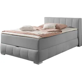 Home Affaire Boxbett HOME AFFAIRE "Chelles", grau, B:147cm L:225cm, Komplettbetten, inkl. Topper und Bettkasten