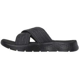SKECHERS Damen Pantoletten GO WALK FLEX SANDAL - IMPRESS 22529-37, 22529-40, 22529-41, 22529-42, 33121-36, 33121-37, 33121-38, 33121-39, 33121-40, ... - Schwarz - 36