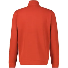 Lerros Sweatjacke in weicher Strukturqualität - Scandinavian Red - M