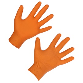 Kerbl Einmalhandschuh X-Grip 240Mm, 50 St, Gr. Xxl, orange