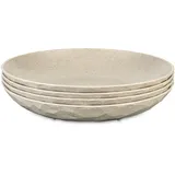 Koziol Suppenteller Club 4tlg. Kunststoff Beige