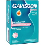 Reckitt Benckiser Deutschland GmbH Gaviscon Liquid 500 mg/267 mg/160 mg Susp. z. Ein.