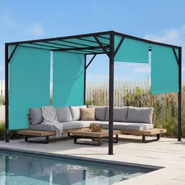 MCW Pergola Beja 3 x 3 m Türkis