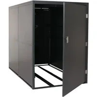 Proregal Fahrradgarage 2er 160x113x209cm abschließbar Metall Anthrazit