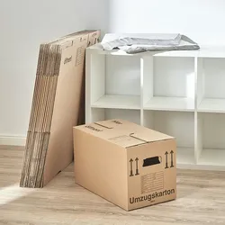 20 x Umzugskarton Profi (590 x 318 x 328 mm) + 5 kg Packseide (50 x 75 cm) Umzugsset Angebot Set Umzug Transport Schutz Karton Kiste BB-Verpackungen