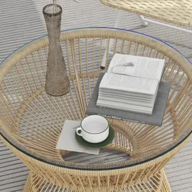 modfu Gartentisch Ø 60 x 50 cm Beige