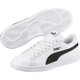 Puma Smash v2 L puma white-peacoat-puma team gold 45