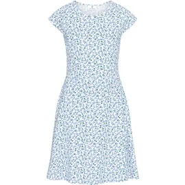 Kidsworld Jerseykleid in blau geblümt), | Gr.: 140/146