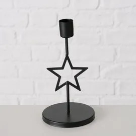 Boltze Teelichthalter Norga Metall Schwarz
