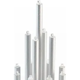 COM-FOUR com-four® LED Stimmungsleuchter Pyramide mit 33 warm-weißen LEDs mit Timerfunktion für Fensterbank, als Tischdeko für eine wohlige Atmosphäre