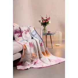 Biederlack Wohndecke Villeroy & Boch Wohndecke Mariefleur, Biederlack bunt