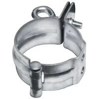 Inefa Rohrschelle DN 75 grau für Schraubmontage